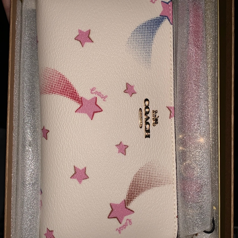 NIB Coach Zip Wallet